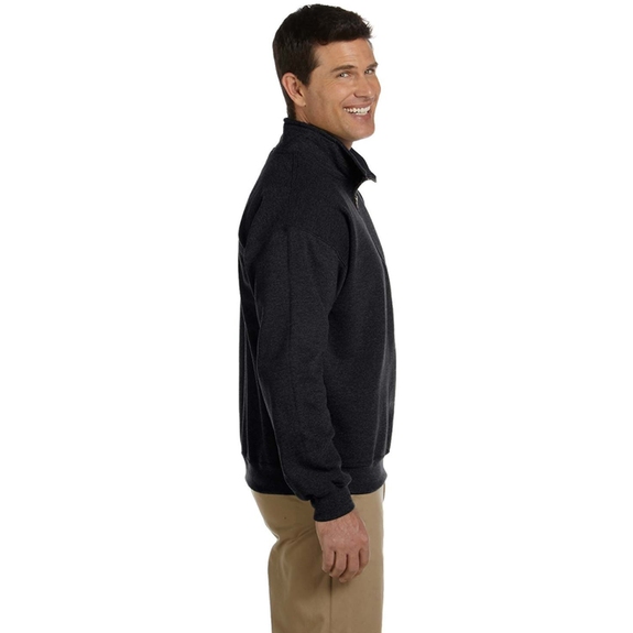 Side - Gildan&#174; Heavy Blend Vintage 1/4-Zip Sweatshirt
