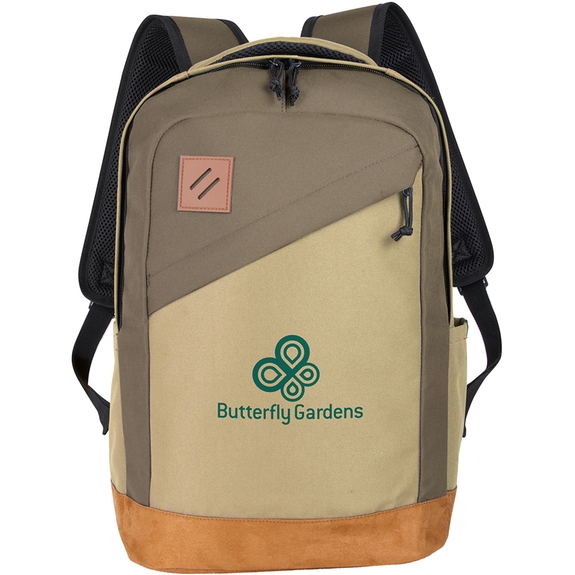 Tan - KAPSTON Willow Recycled Custom Backpack