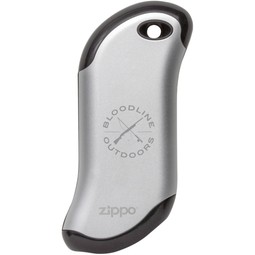 Silver Zippo&#174; Heatbank&#153; Rechargeable Custom Hand Warmer and Power