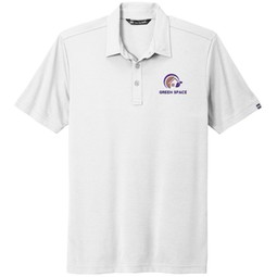 White TravisMathew Oceanside Custom Logo Solid Polo - Men's