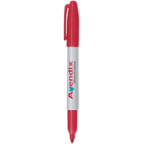 Red Sharpie Fine Point Permanent Promotional Marker 