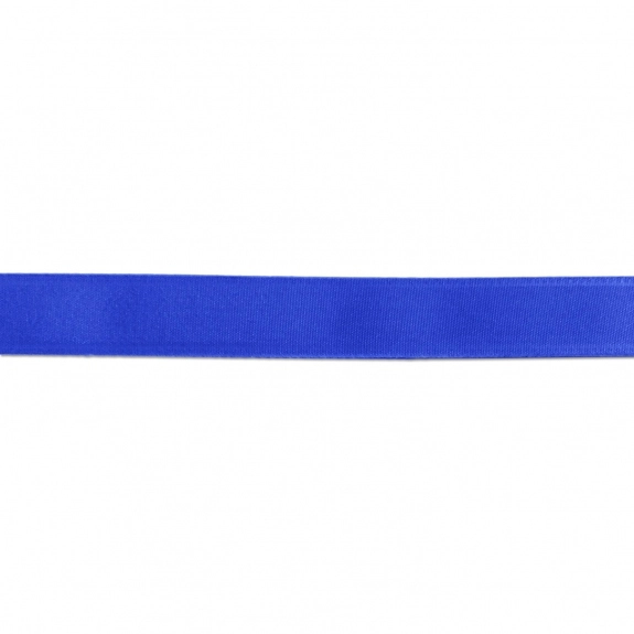 Royal Blue Silky Satin Custom Imprinted Ribbon