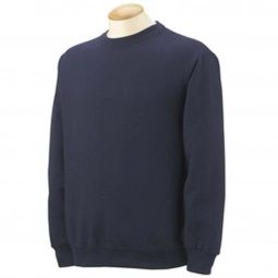 J Navy Supercotton Promotional Sweatshirt by Fruit of the Loom
