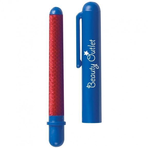 Royal Blue Stick Promotional Lint Brush