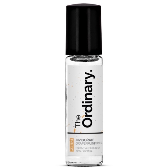 White Full Color Grapefruit & Vanilla Promotional Essential Oils - 10mL