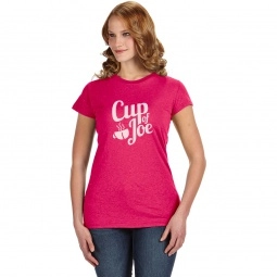 Wildberry J-America Glitter Custom T-Shirts - Women's