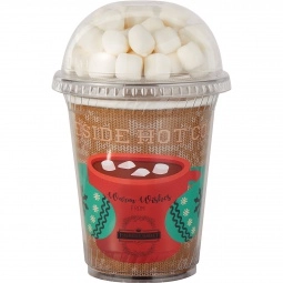 Full Color Hot Chocolate To-Go Custom Paper Cup Kit - 8 oz.