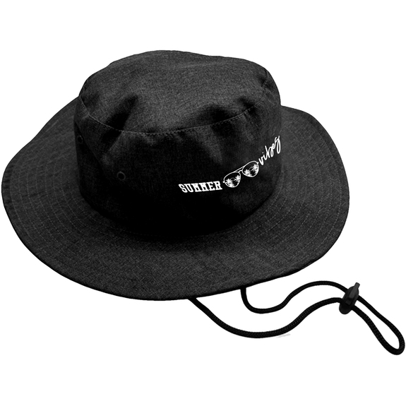Black - Recycled PET Custom Boonie Hat