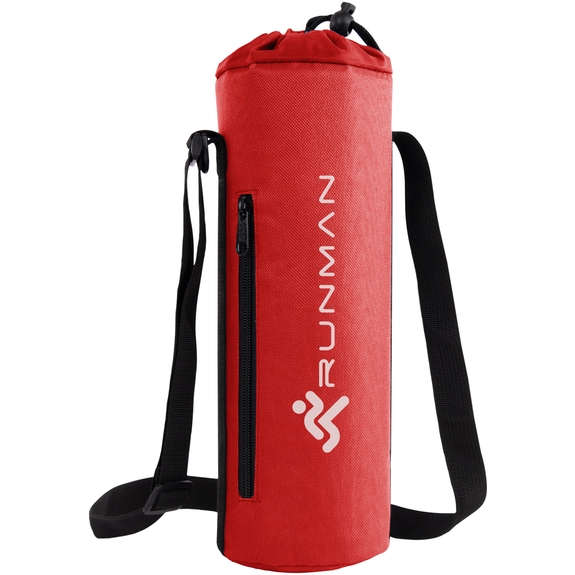 Red Aqua Sling Insulated Custom Bottle Carrier