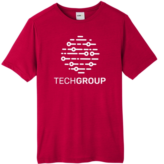 Classic red - Core365&#174; Fusion Chromasoft Custom Performance T-Shirt - 