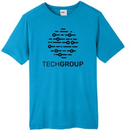 Electric blue - Core365&#174; Fusion Chromasoft Custom Performance T-Shirt 