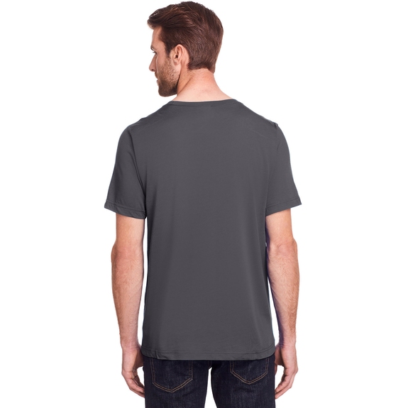 Back - Core365&#174; Fusion Chromasoft Custom Performance T-Shirt - Colors