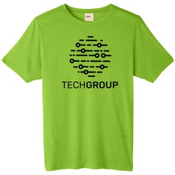 Acid green - Core365&#174; Fusion Chromasoft Custom Performance T-Shirt - C