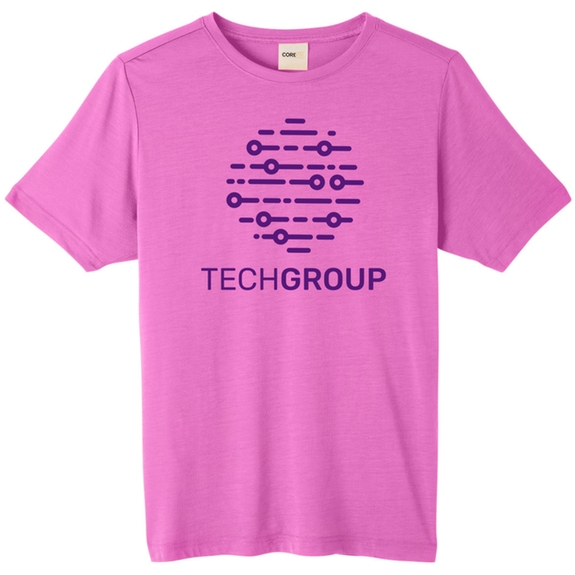 Charity Pink - Core365&#174; Fusion Chromasoft Custom Performance T-Shirt -