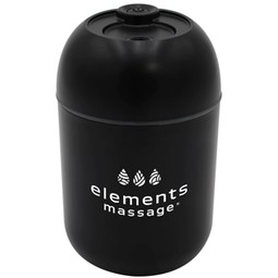 Black Custom Branded Humidifier w/ Essential Oil Diffuser