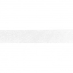 White Silky Satin Custom Imprinted Ribbon