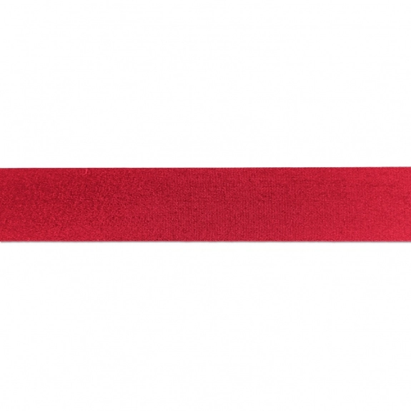 Red Silky Satin Custom Imprinted Ribbon