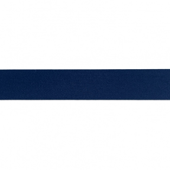 Navy Blue Silky Satin Custom Imprinted Ribbon