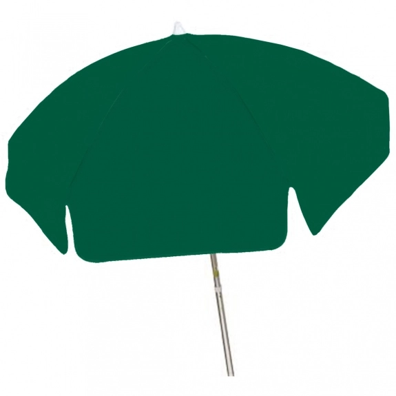Hunter Green Patio Custom Umbrella w/ Aluminum Frame - 6 ft.