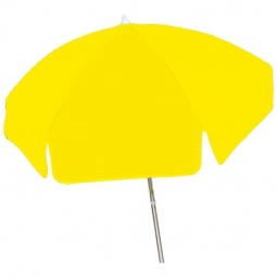 Yellow Patio Custom Umbrella w/ Aluminum Frame - 6 ft.