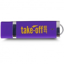 Purple Stick Logo Flash Drive - 2GB
