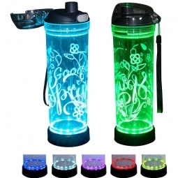 Cool Gear Pop Lights Custom Water Bottle - 22 oz.
