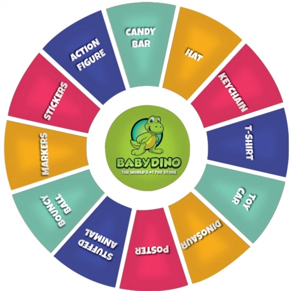 Multi Spin N Win Promotional Graphic Replacement Insert Kit