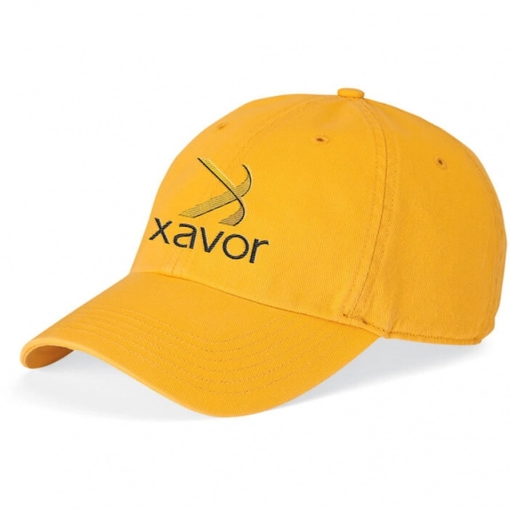Yellow Richardson Washed Chino Custom Hat
