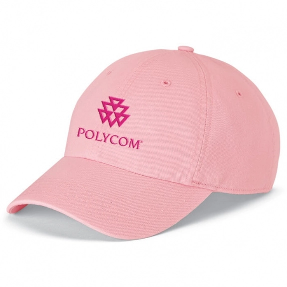 Pink Richardson Washed Chino Custom Hat