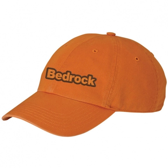 Orange Richardson Washed Chino Custom Hat