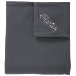 Port Authority® Core Custom Fleece Blanket - 50"w x 60"h