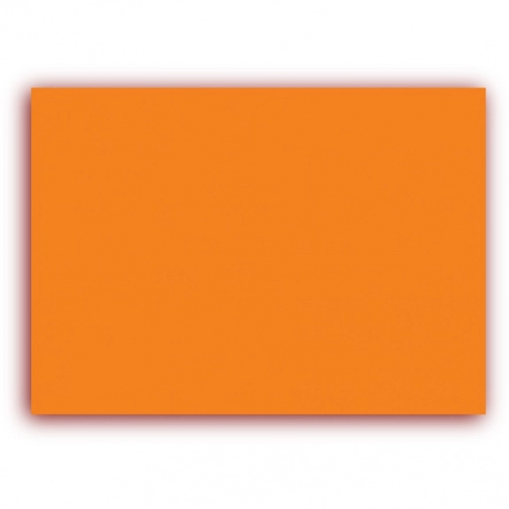 Neon Orange Custom Post-it Notes - 25 Sheets - 3" x 4"