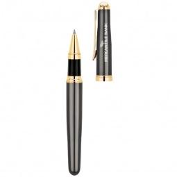 Gunmetal Bettoni Gunmetal Engraved Executive Pen