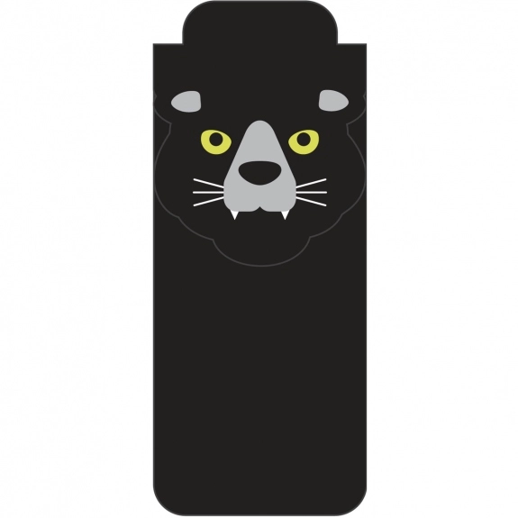 Panther Full Color Paws N Claws Magnetic Custom Bookmark