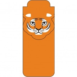 Tiger Full Color Paws N Claws Magnetic Custom Bookmark