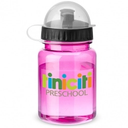 Pink Full Color Mini Custom Water Bottle
