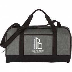 Graphite - Heather Custom Duffel Bag - 18"