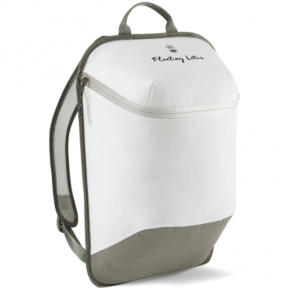 White - TecHuman Two-Tone Lunar Custom Backpack 