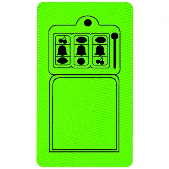 Lime Green Slot Machine Logo Jar Opener