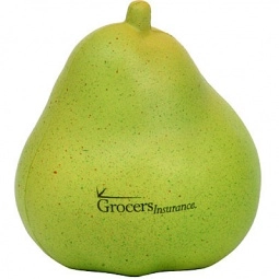 Light Green Pear Promotional Stress Ball 