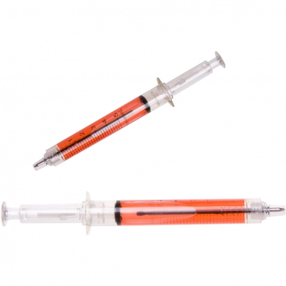 Red Syringe Promotional Pen