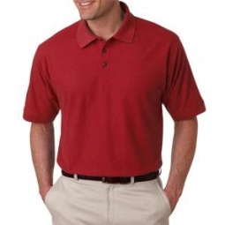 Cardinal UltraClub Whisper Pique Blend Custom Polo Shirt - Men's