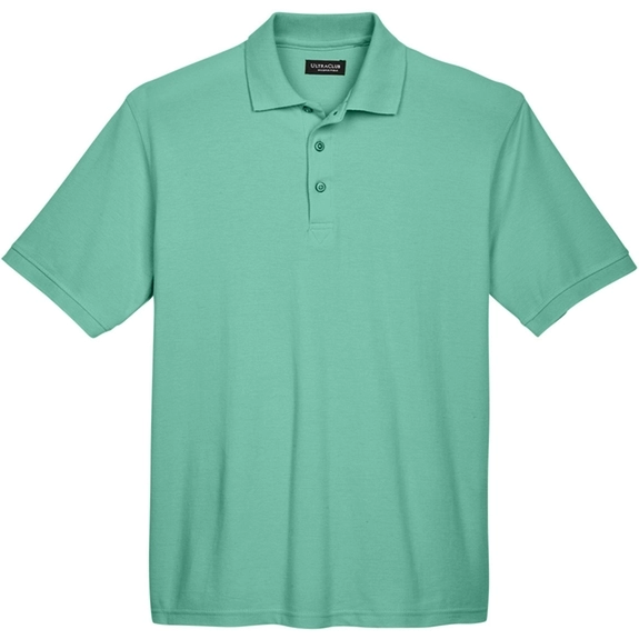 Leaf UltraClub Whisper Pique Blend Custom Polo Shirt - Men's