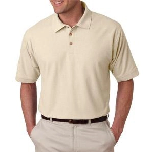 Stone UltraClub Whisper Pique Blend Custom Polo Shirt - Men's