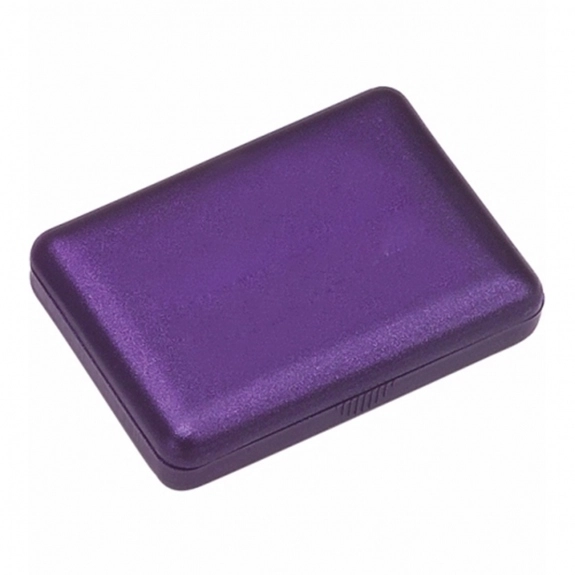 Metallic Purple Full Color Compact Promo First Aid Kit