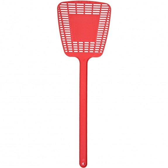 Red Full Color Jumbo Promotional Fly Swatter - 16"