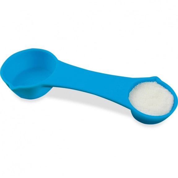 Cornflower Blue Plastic Promotional Measuring Spoon