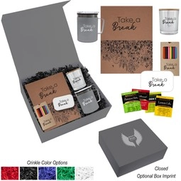 Gray Self Care Tea Custom Gift Set