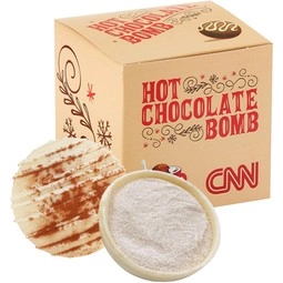 Horchata Full Color Custom Hot Chocolate Bomb - Gift Box
