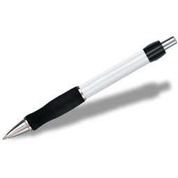 Black Paper Mate Breeze Ballpoint Promotional Pen - White Barrel